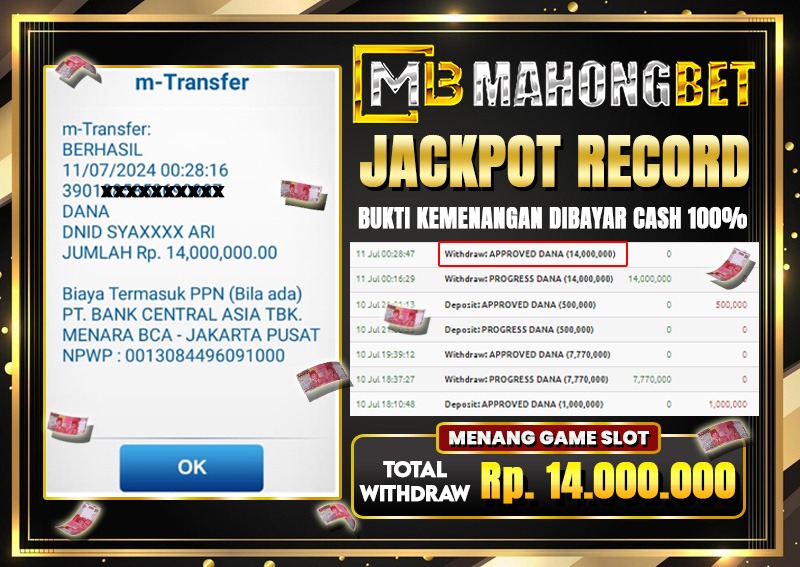 mahongbet jackpot