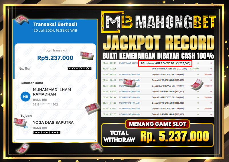 mahongbet-jackpot-5.237.000